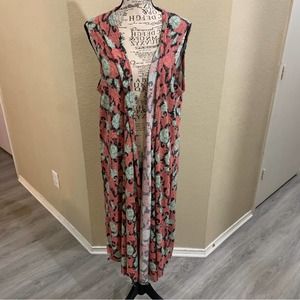 Lularoe joy duster long‎ vest